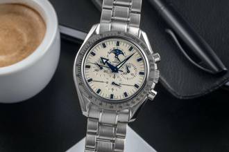 Thumbnail von Omega Speedmaster Broad Arrow Chronograph Handaufzug Ref. 3575.20.00 Paper 2001