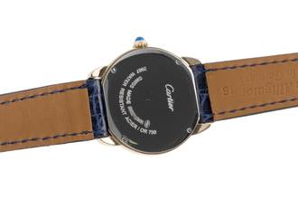 Thumbnail von Cartier Ronde Solo de Cartier Lady Ronde Solo 18K (0,750) Gold/Stahl Damenuhr Ref. W6700355