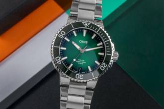 Thumbnail von Oris Aquis Date Automatik Stahl Herrenuhr Ref. 01 400 7769 4157 B&P