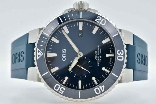  Oris Aquis Small Second 01 743 7733 4155 45.5mm </h1> 