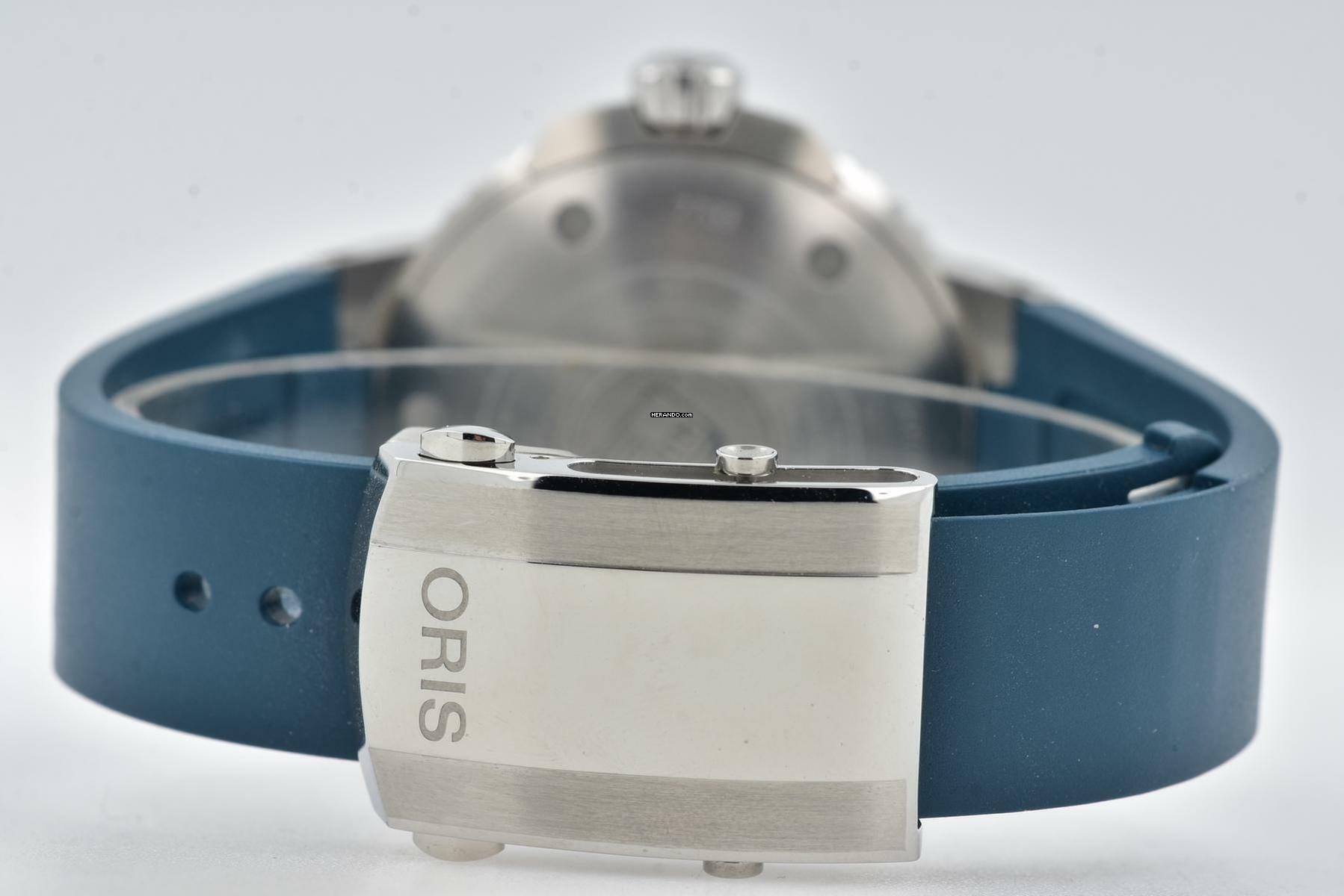 Thumbnail von Oris Aquis Small Second 01 743 7733 4155 45.5mm </h1>