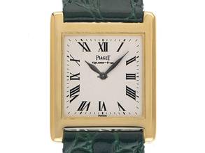 Thumbnail von Piaget Tank Ref.70800 1988 original Box sehr gut Vintage