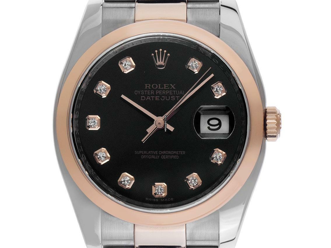 Rolex Datejust 36 Ref.116201 2008 Full Set wie Neu Vintage </h1>