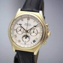 Thumbnail von Zenith El Primero Chronomaster 3019 Chronomaster Vintage Gold 18k/750 Box+Papiere Zenith Service Box/papers +Zenith SERVICED