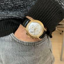 Thumbnail von Zenith El Primero chronograph Chronomaster yellow gold 18KT Full Set 1997's