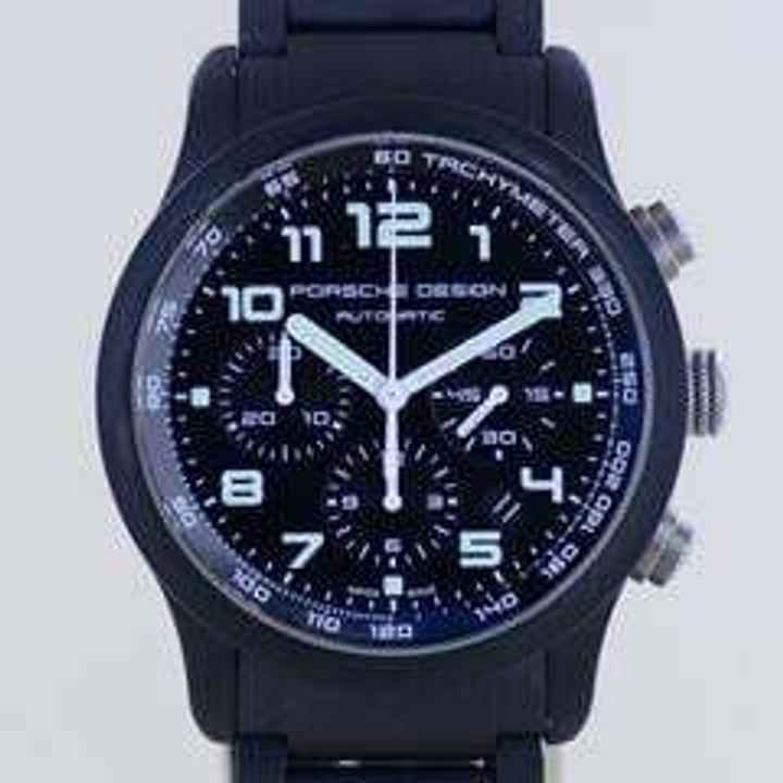  Porsche Design Dashboard Chronograph P6612 Titan Sport Titanband Black PVD B+P </h1> 