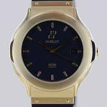 Thumbnail von Hublot 18K MDM Automatic 36mm Black Gold Rubber Top rar </h1>