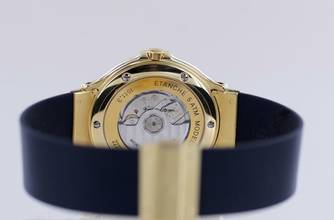 Thumbnail von Hublot 18K MDM Automatic 36mm Black Gold Rubber Top rar </h1>