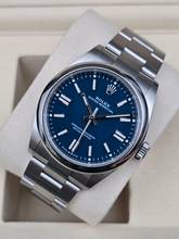 Thumbnail von Rolex Oyster Perpetual 41mm 134300 Med Blue Dial Unworn/New Condition Full Set 6/2025