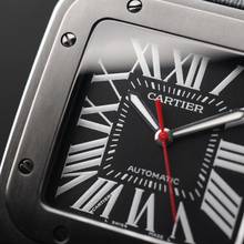 Thumbnail von Cartier Santos 100 XL Steel PVD </h1>