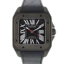 Thumbnail von Cartier Santos 100 XL Steel PVD </h1>