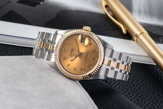 Thumbnail von Tudor Prince Date Stahl / Gold Roman Dial Automatik Ref. 74033 Papiere