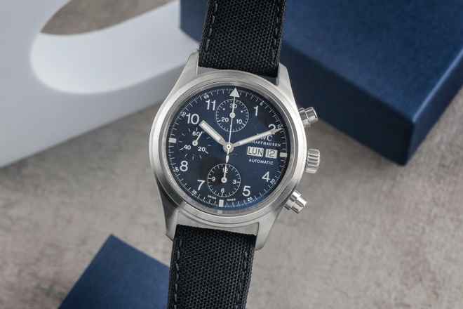  IWC Fliegeruhr Chronograph Fliegerchronograph Chronograph Stahl Automatik Herrenuhr Ref. IW370602  