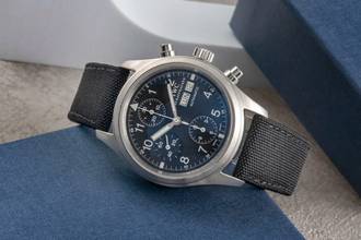 Thumbnail von IWC Fliegeruhr Chronograph Fliegerchronograph Chronograph Stahl Automatik Herrenuhr Ref. IW370602