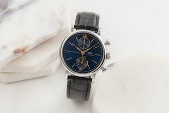 Thumbnail von IWC Portofino Chronograph Edelstahl Automatik Herrenuhr Ref. IW391404 B&P 2021