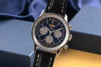 Thumbnail von Breitling Navitimer 01 Chronograph Stahl Automatik Herren Ref. AB0120-011 Papers