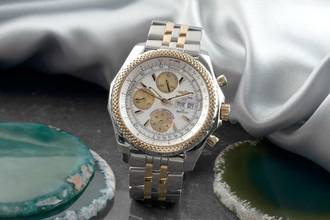 Thumbnail von Breitling Bentley GT Motors Chronograph Stahl / Gold Automatik Ref. D13362