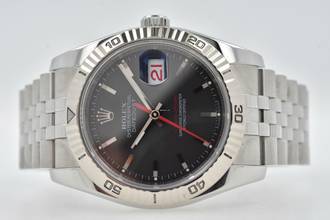 Thumbnail von Rolex Datejust Turn-O-Graph Turn-O-Graph TOG 116264 Grey Super Jubilee LC531 </h1>