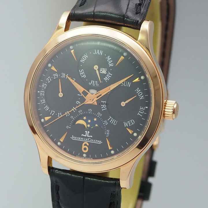  Jaeger-LeCoultre Master Perpetual Calendar 140.2.80S Rosegold 18k/750 BLACK Box+Papiere 