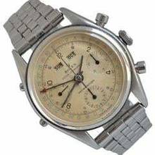 Thumbnail von Rolex Chronograph Dato Compax 4767 Jean-Claude Killy chronograph ivory dial very rare 1947's </h1>