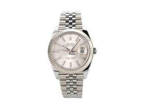 Thumbnail von Rolex Datejust 41 Edelstahl Weißgold 126334 Silber Jubile-Band