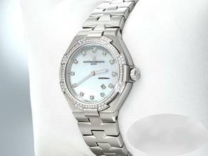 Thumbnail von Vacheron Constantin Overseas 25750 Edelstahl Diamanten Damen Medium Stahl Steel </h1>