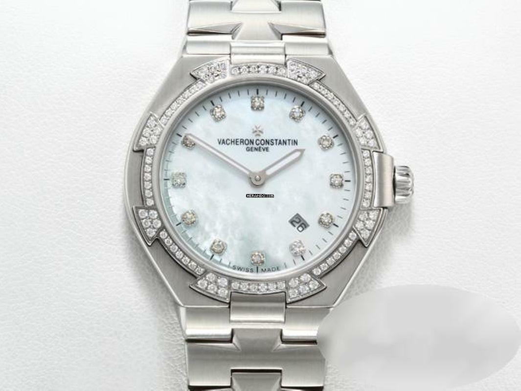  Vacheron Constantin Overseas 25750 Edelstahl Diamanten Damen Medium Stahl Steel </h1> 