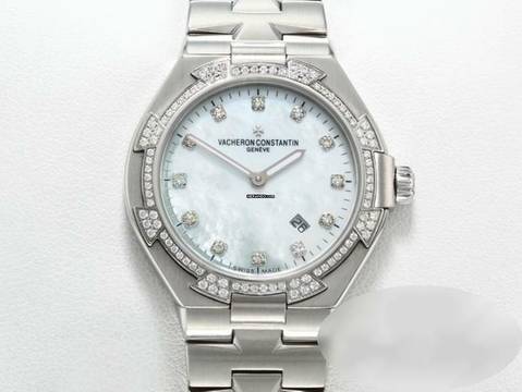 Vacheron Constantin Overseas 25750 Edelstahl Diamanten Damen Medium Stahl Steel </h1> 