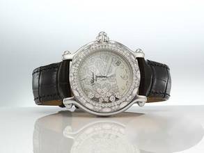 Thumbnail von Chopard Happy Sport Snowflake 288946 Edelstahl Weissgold 750 Diamanten Steel 18kt White Gold </h1>