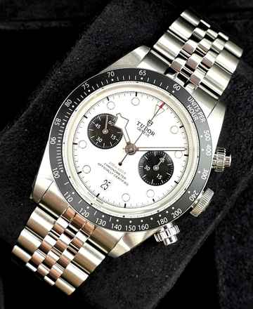  Tudor Black Bay Chrono M79360N-0014 Jubilee Bracelet White dial Unworn/New Condition Full Set 2-2026 