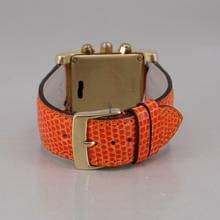 Thumbnail von Longines DolceVita Dolce Vita 18k Gold Quarz Chronograph 3 Kaufmann Armbänder 28 x 34 mm