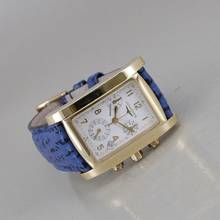 Thumbnail von Longines DolceVita Dolce Vita 18k Gold Quarz Chronograph 3 Kaufmann Armbänder 28 x 34 mm
