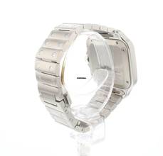 Thumbnail von Cartier Santos MM Steel Factory Diamonds </h1>