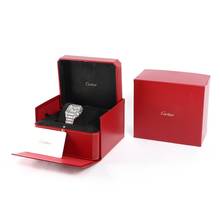 Thumbnail von Cartier Santos MM Steel Factory Diamonds </h1>