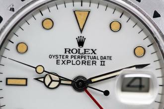 Thumbnail von Rolex Explorer II Ref.16550 Chicchi Di Mais Rare so-called Rail Dial