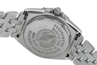 Thumbnail von Breitling Wings Lady Black Dial Datum Edelstahl Quarz Ref. A67350 Papiere