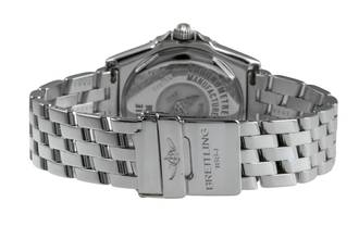 Thumbnail von Breitling Wings Lady Black Dial Datum Edelstahl Quarz Ref. A67350 Papiere