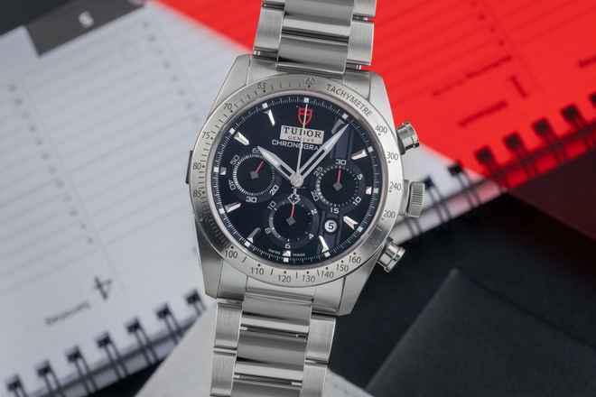  Tudor Fastrider Chrono Chronograph Edelstahl Automatik Stahl Ref. 42000 