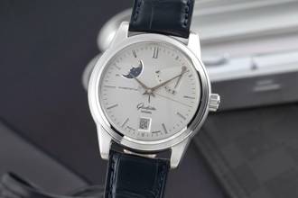 Thumbnail von Glashütte Original Senator Automatik Edelstahl Herrenuhr Ref. 39-44-04-12-04