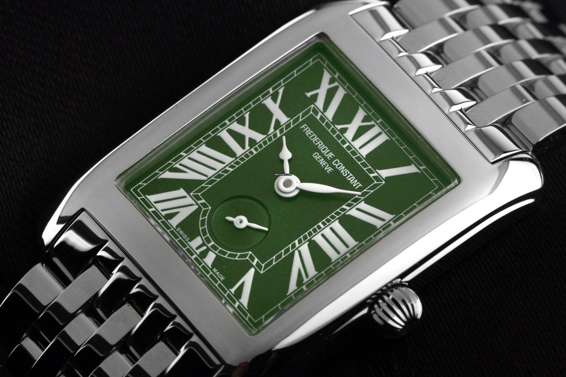 Thumbnail von Frederique Constant Classics Carree Ref.FC-235GR2C6B Full Set Neu