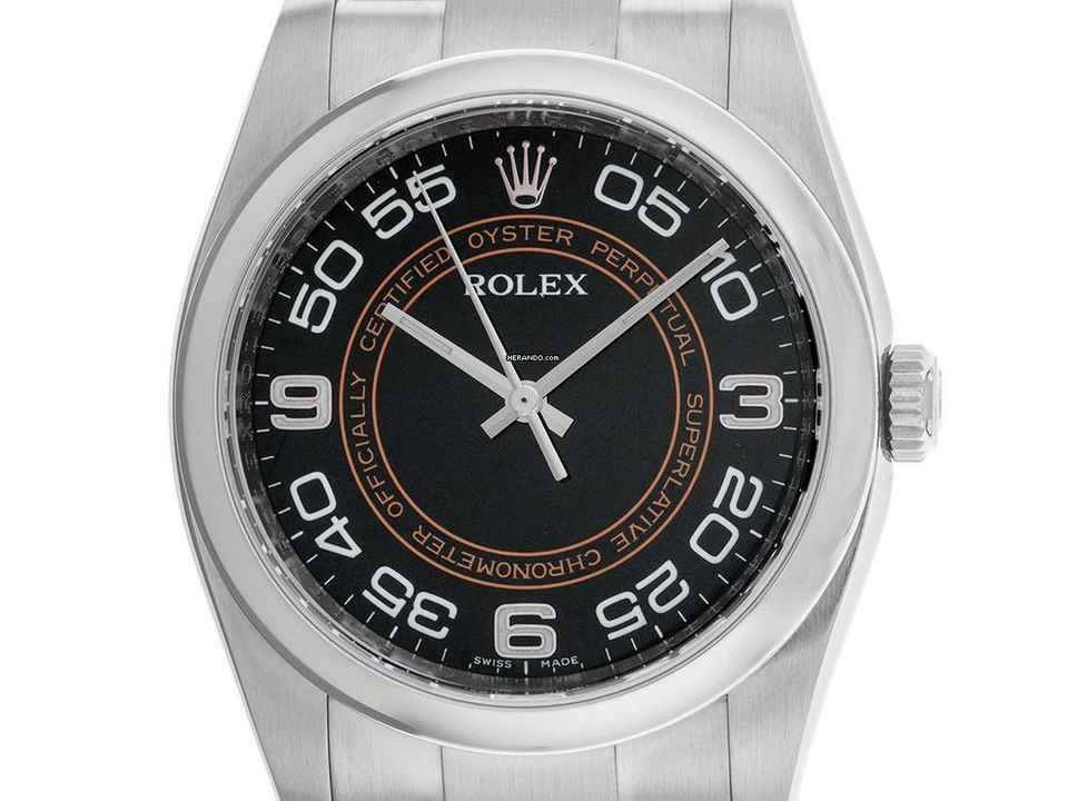  Rolex Oyster Perpetual 36 Ref.116000 2014 Full Set wie Neu Vintage </h1> 