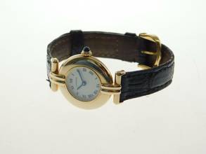 Thumbnail von Cartier Colisee 18k Gelbgold Damenuhr im Top Zustand original Band und Schließe