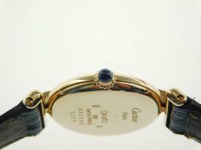 Thumbnail von Cartier Colisee 18k Gelbgold Damenuhr im Top Zustand original Band und Schließe