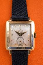 Thumbnail von Rolex Precision Super Precision 4663 Bubbleback Square 18K Gold Rarität v 1939