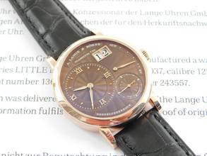Thumbnail von A. Lange & Söhne Kleine Lange 1 Little Lange 1 im Top Zustand mit A.Lange Zertifikat 18 Karat Rosegold 36,5 mm
