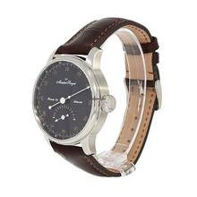 Thumbnail von Meistersinger Primatic 365 Herrenuhr Automatik - Sonnenschliff Stahlblau mit Gold PR365917G