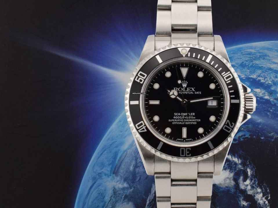  Rolex Sea-Dweller 4000 16600 Used Full Set + Toolkit 