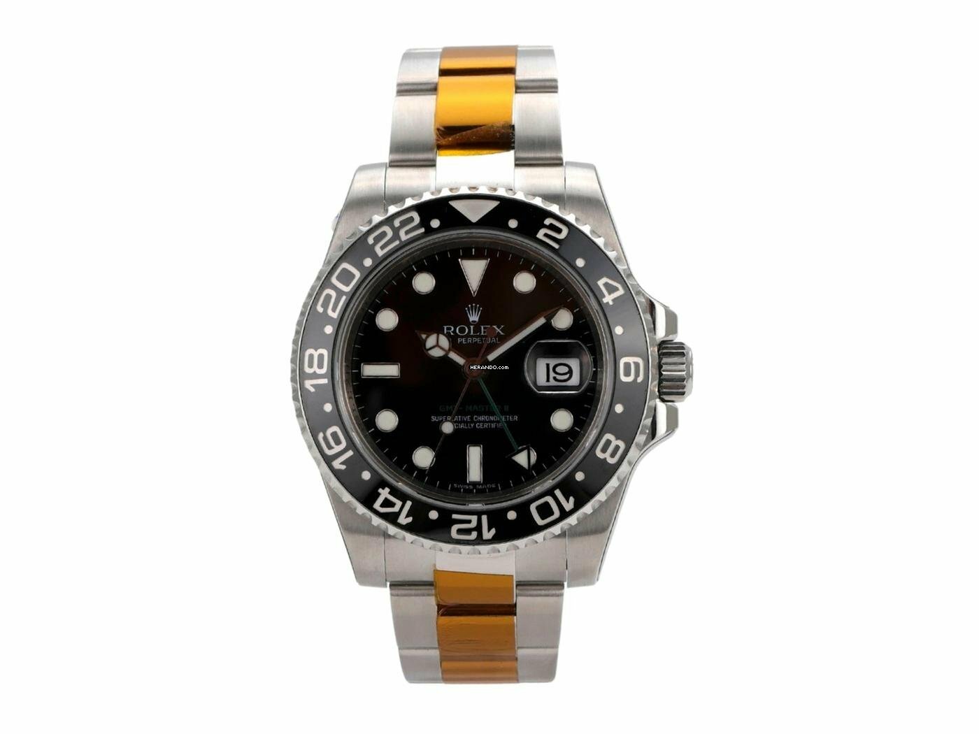 Rolex GMT-Master II Edelstahl Ref. 116710LN </h1>