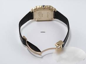 Thumbnail von Cartier Santos Mittleres Modell Wjsa0013 2023 Gelbgold 750 Diamanten Automatik 18kt Yellow Gold </h1>