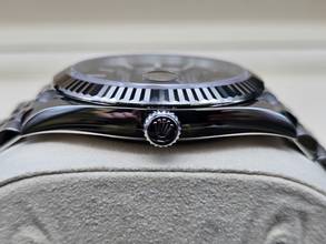 Thumbnail von Rolex Datejust 41 41mm 126334 Black dial Jubilee Unworn/New Condition Full Set 12-2025